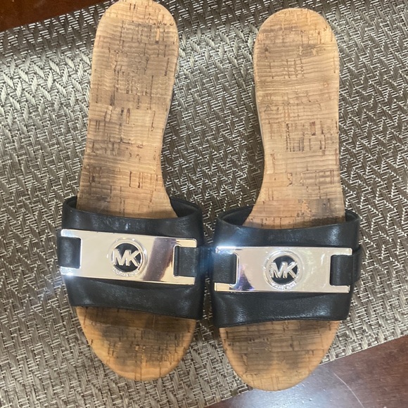 MK Wedge Sandals - Picture 1 of 7